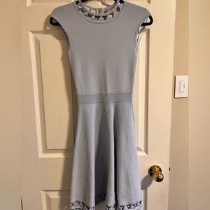 Beautiful powdery blue Ted baker knitted style dress
